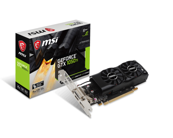 VGA MSI NVIDIA&#174; GeForce&#174; GTX 1050 Ti 4GB GDDR5 (GTX 1050 TI 4GT LP) 518EL